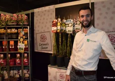 Peter van Arie Bouman tuinplantenkwekerij liet rozen concept Corinne’s Choice zien tijdens de Trade Fair